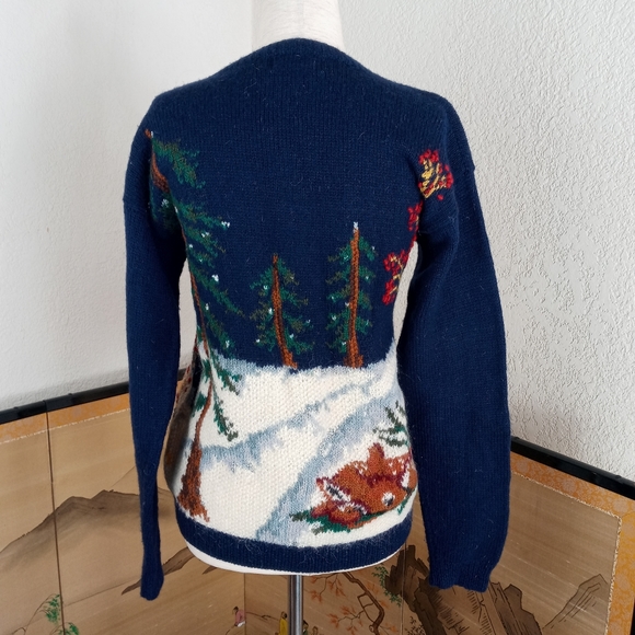 🎄90's vintage winter cardigan - Picture 9 of 15